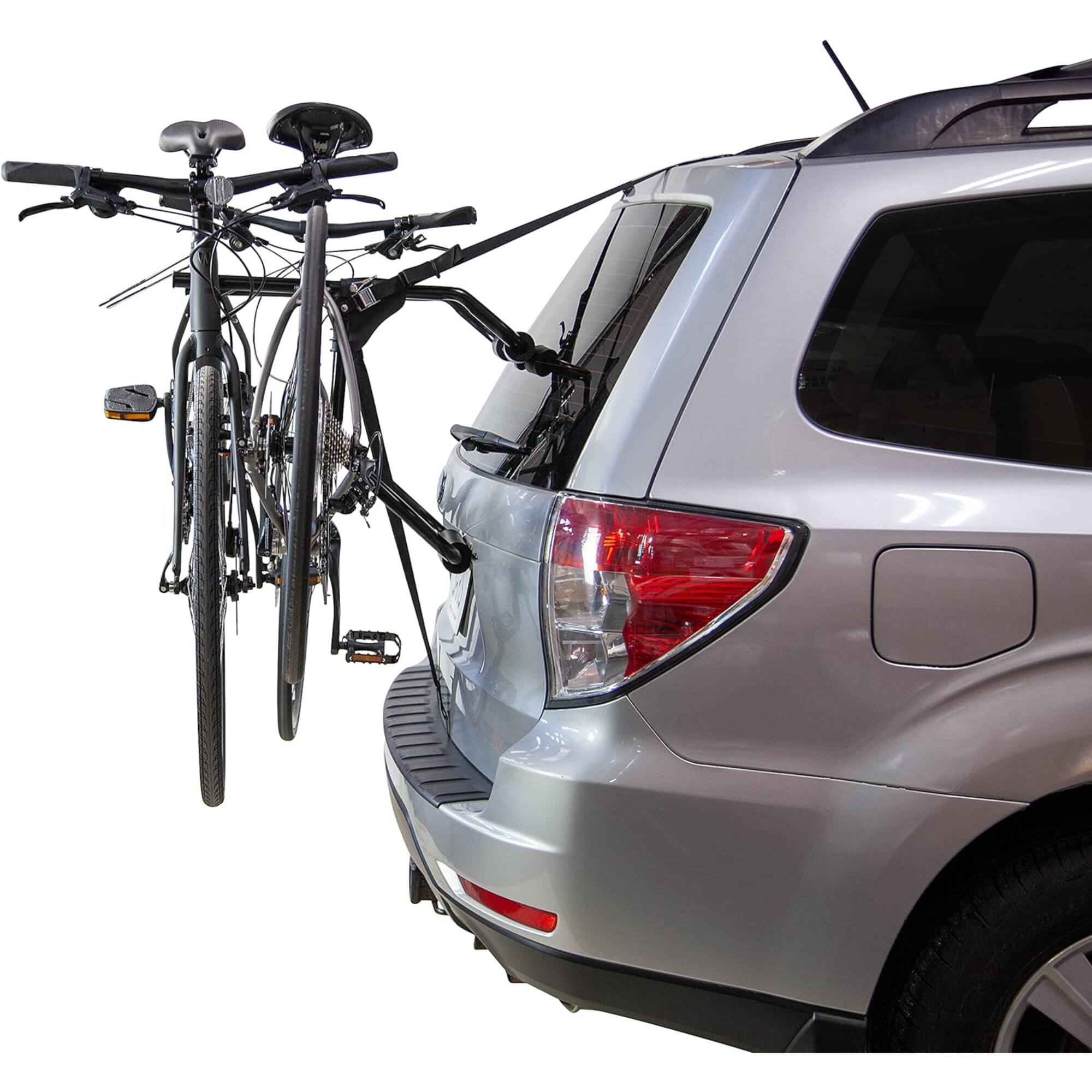 Alt View 3. Saris - Guardian Trunk Bike Rack Mount, No Assembly Bike Cargo Rack for Cars, 2 Bikes - Black.