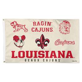 WinCraft - Louisiana Ragin' Cajuns College Vault 3' x 5' One-Sided Flag - Multicolor