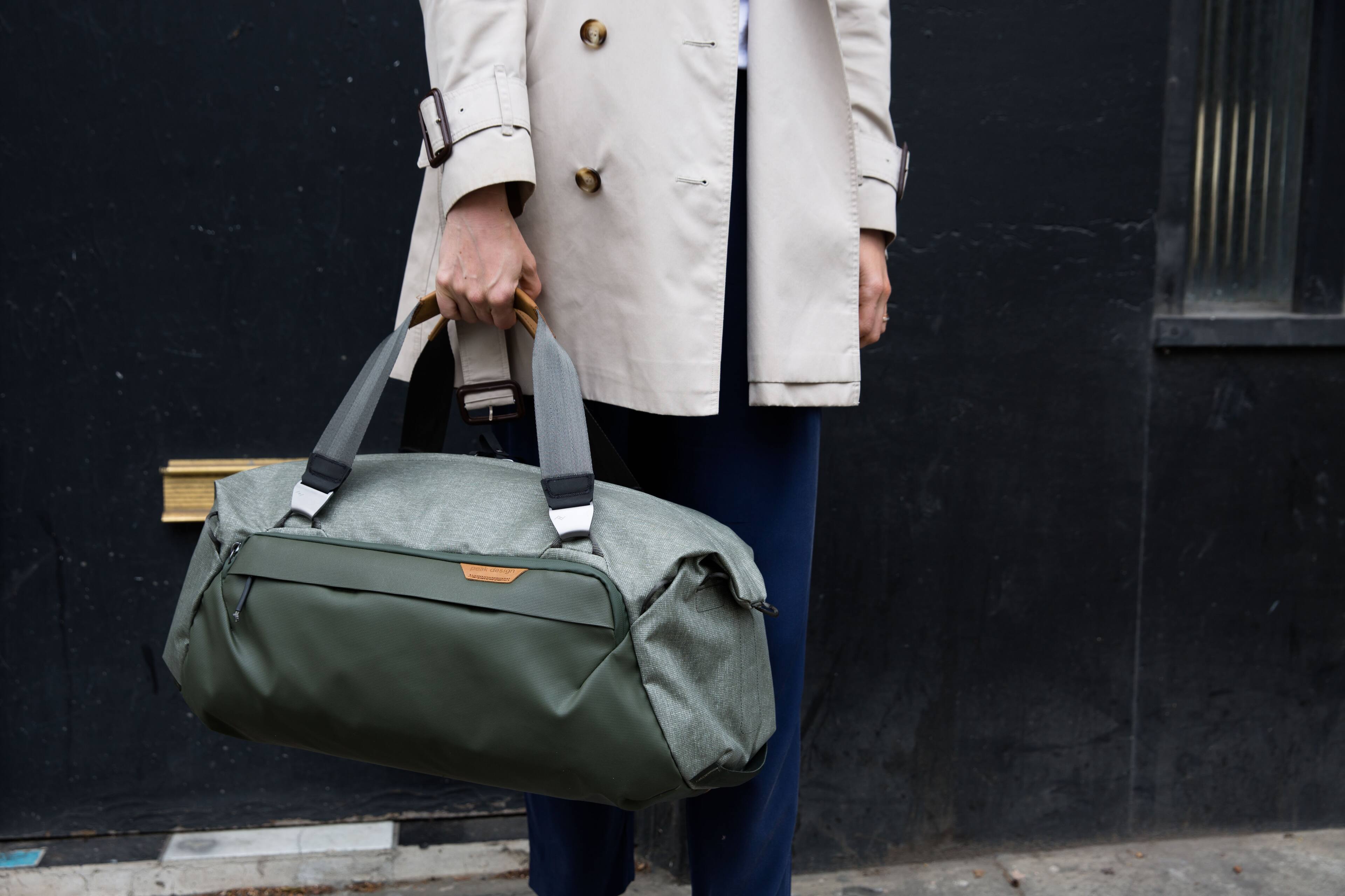 Alt View 20. Peak Design - Travel Duffel 35L - Sage.