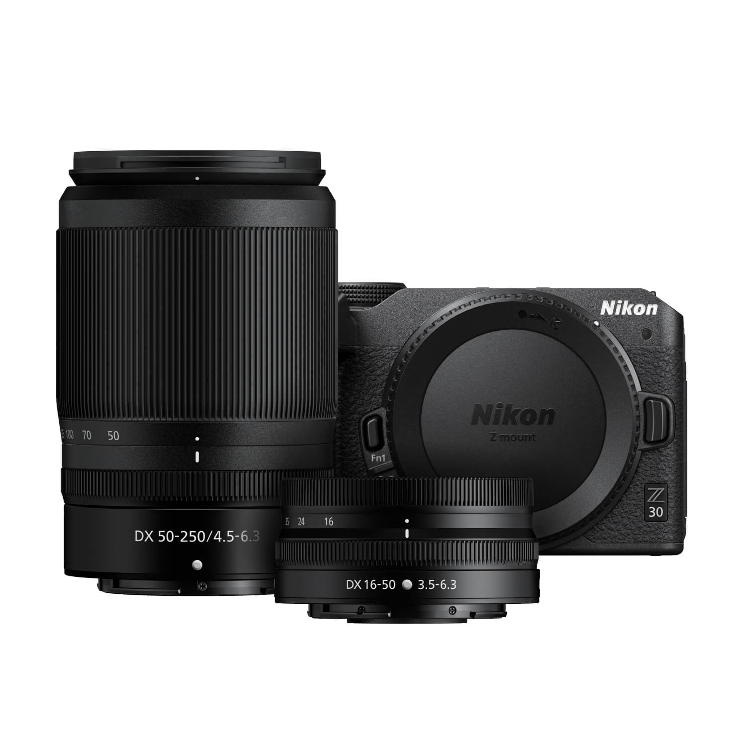 333300 Nikon 5100 70 50 - I Fi1 Nikon Z mount O E DX 50-250/4.5-6.3 24 16 7 30 DX 16-50 3.5-6.3