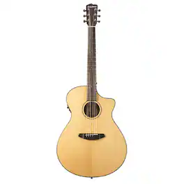 Breedlove - Discovery Concerto Sunburst CE Sitka Spruce Acoustic-Electric Guitar, Mahogany