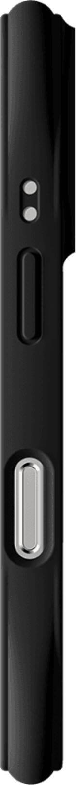 Left. CASETiFY - Essentials Ripple Case with MagSafe for Apple iPhone 16 - Black.