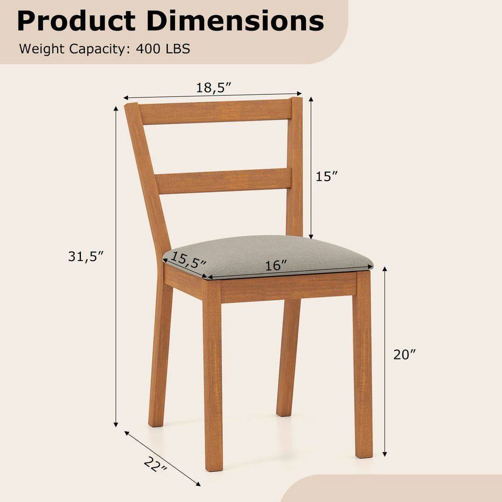 Product Dimensions  
Weight Capacity: 400 LBS  
18.5" x 15" x 31.5" x 15.5" x 16" x 20" x 22"