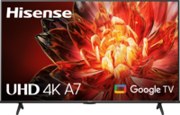 Hisense - 75" Class A7 Series LED 4K UHD WCG Smart Google TV (2024) - Front_Zoom