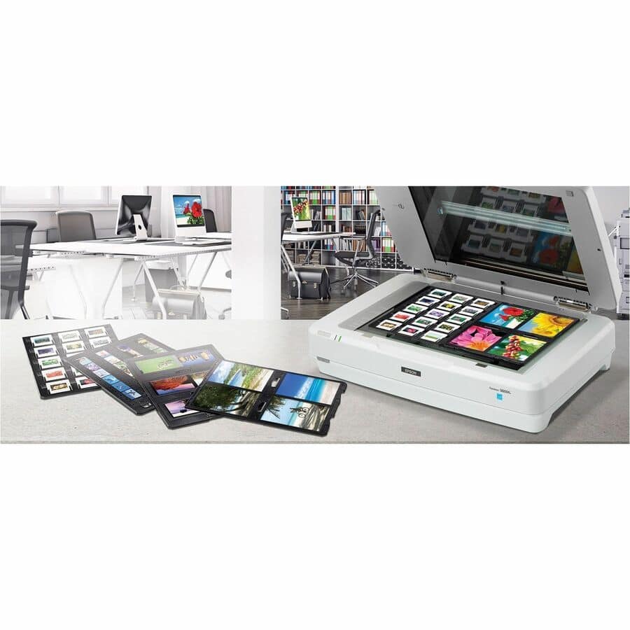 Epson Expression 13000XL Large Format Flatbed/Film Scanner 2400