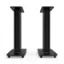 Back. Kanto - 26" Tall Fillable Bookshelf Speaker Floor Stands (Pair) - Black.