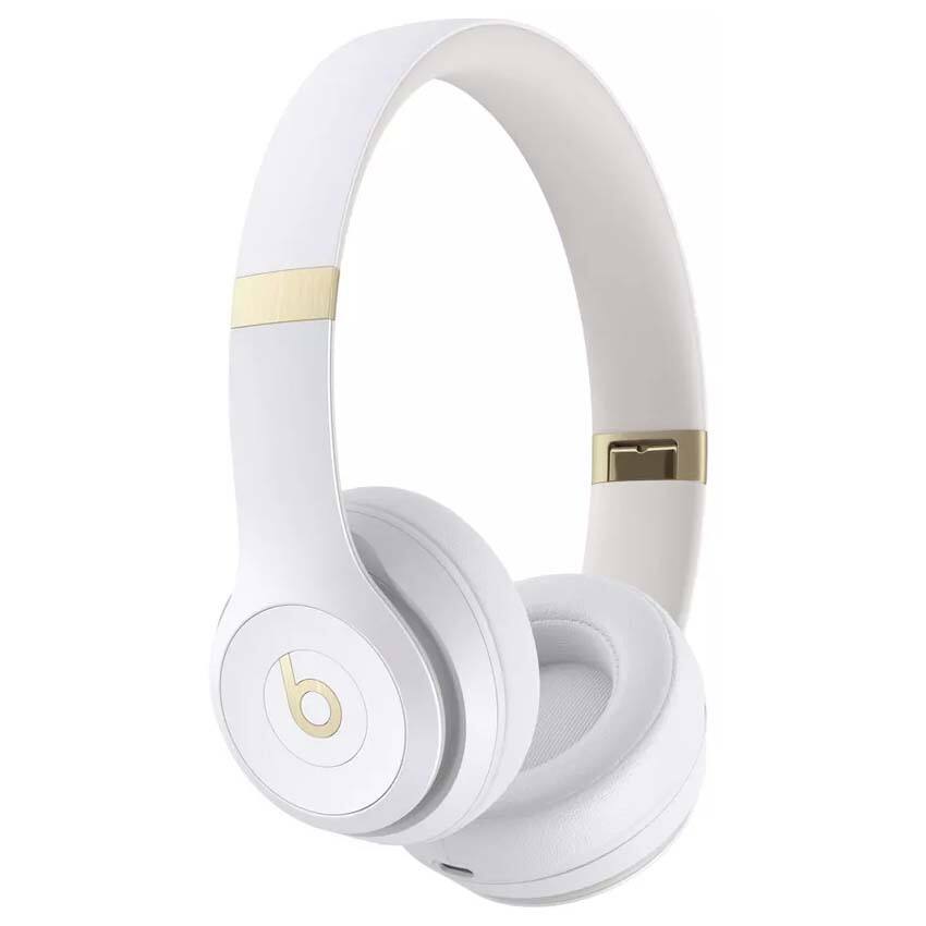 Beats Solo 4 Bluetooth Wireless On Ear Headphones Warm White Beats Solo 4 Bluetooth Wireless On Ear Headphones Warm White