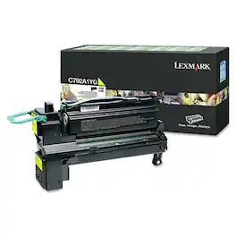 Lexmark - C792A1YG 6,000 Page-Yield Return Program Toner - Yellow
