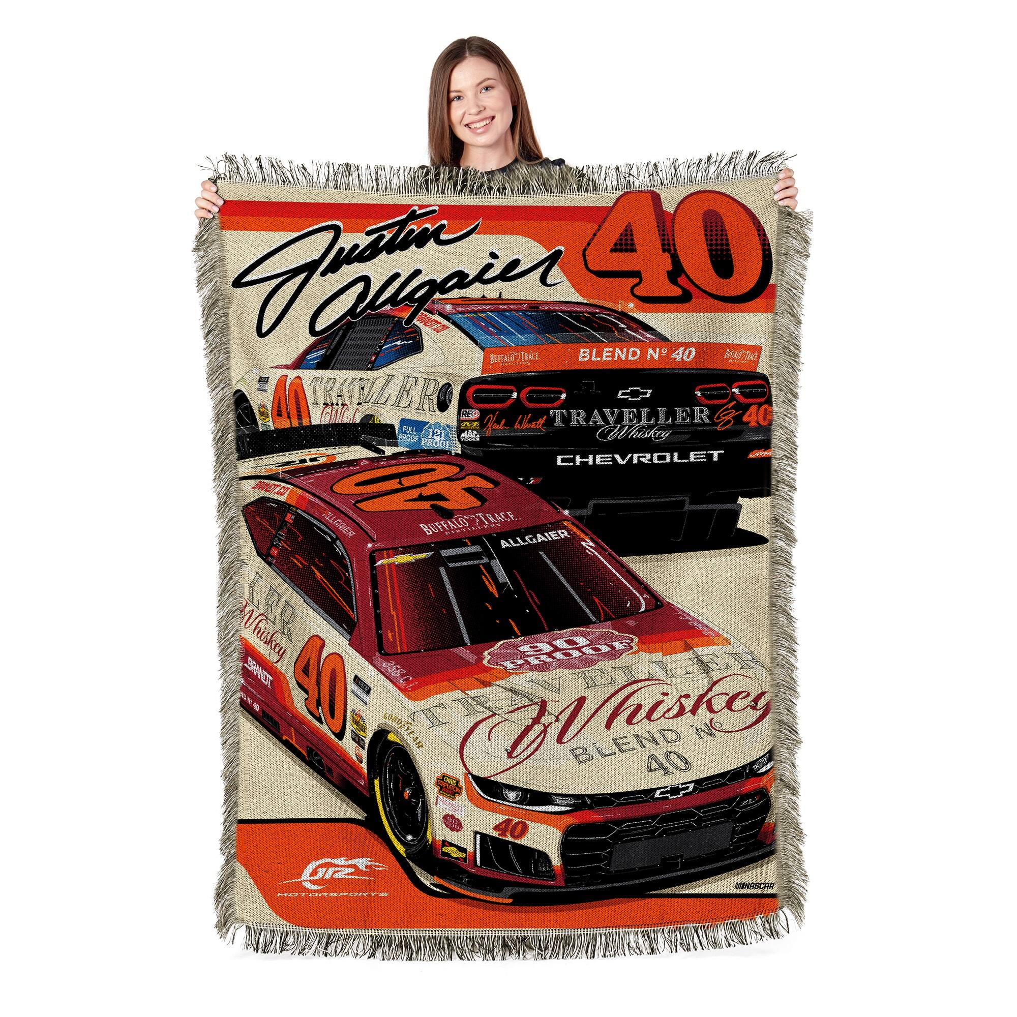 Justin Allgaier  
40  
BLEND N° 40  
TRAVELLER G 40  
Whiskey  
CHEVROLET  
BUFFALO TRACE  
Whiskey  
BLEND N° 40  
ALLGAIER  
FRDCA  
40  
GA  
NUTTS