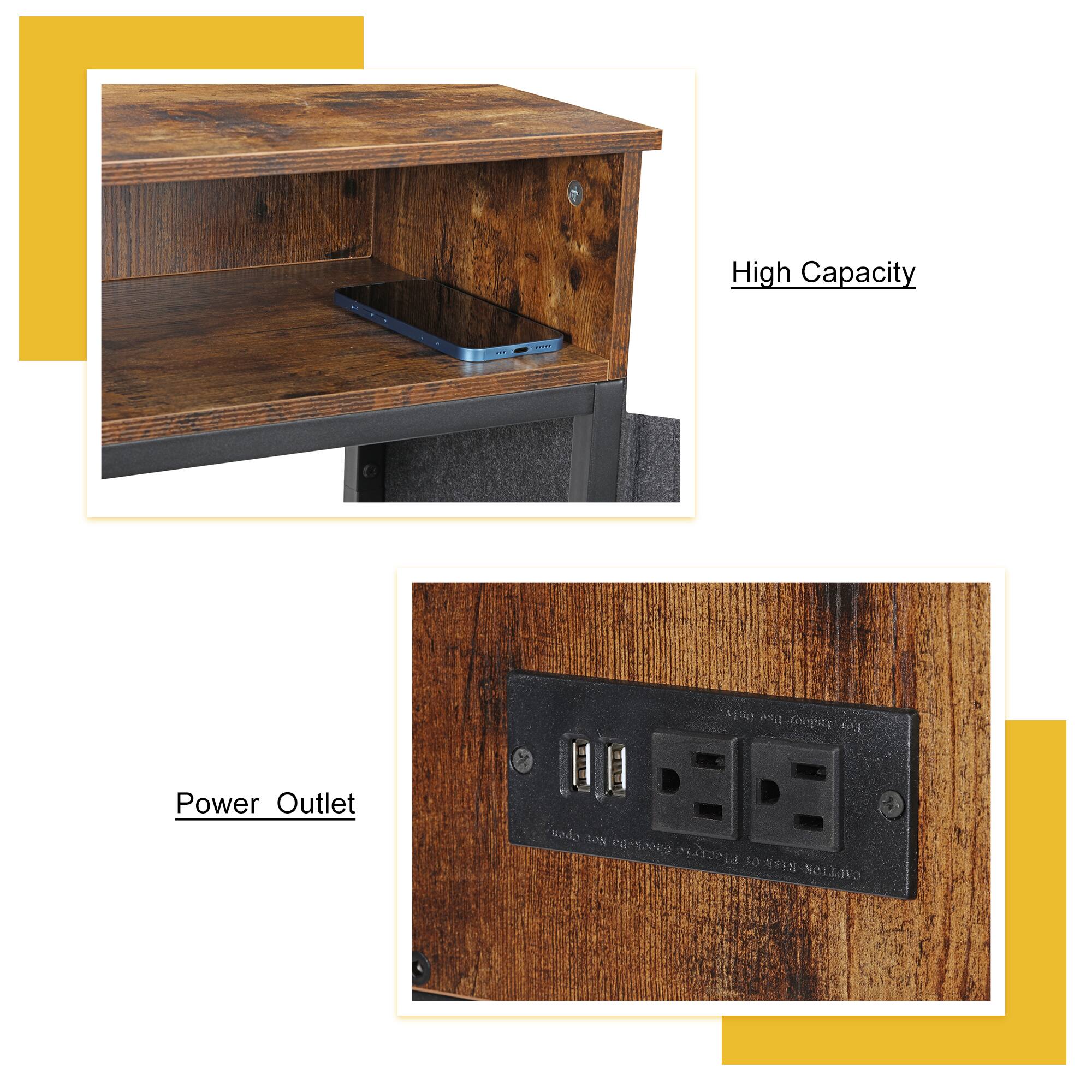 High Capacity

Power Outlet

CAUTION