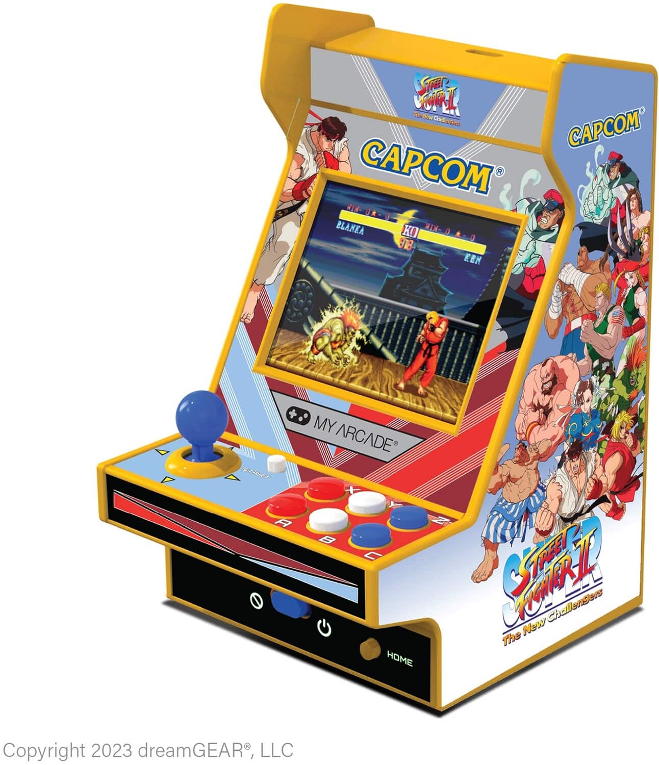 Street Fighter II Nano Player Pro Portable Retro Arcade (2 GAMES
