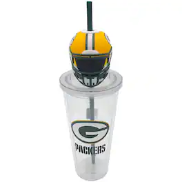 Pegasus - Green Bay Packers Mascot Lid 24oz. Sipper Cup - Multicolor