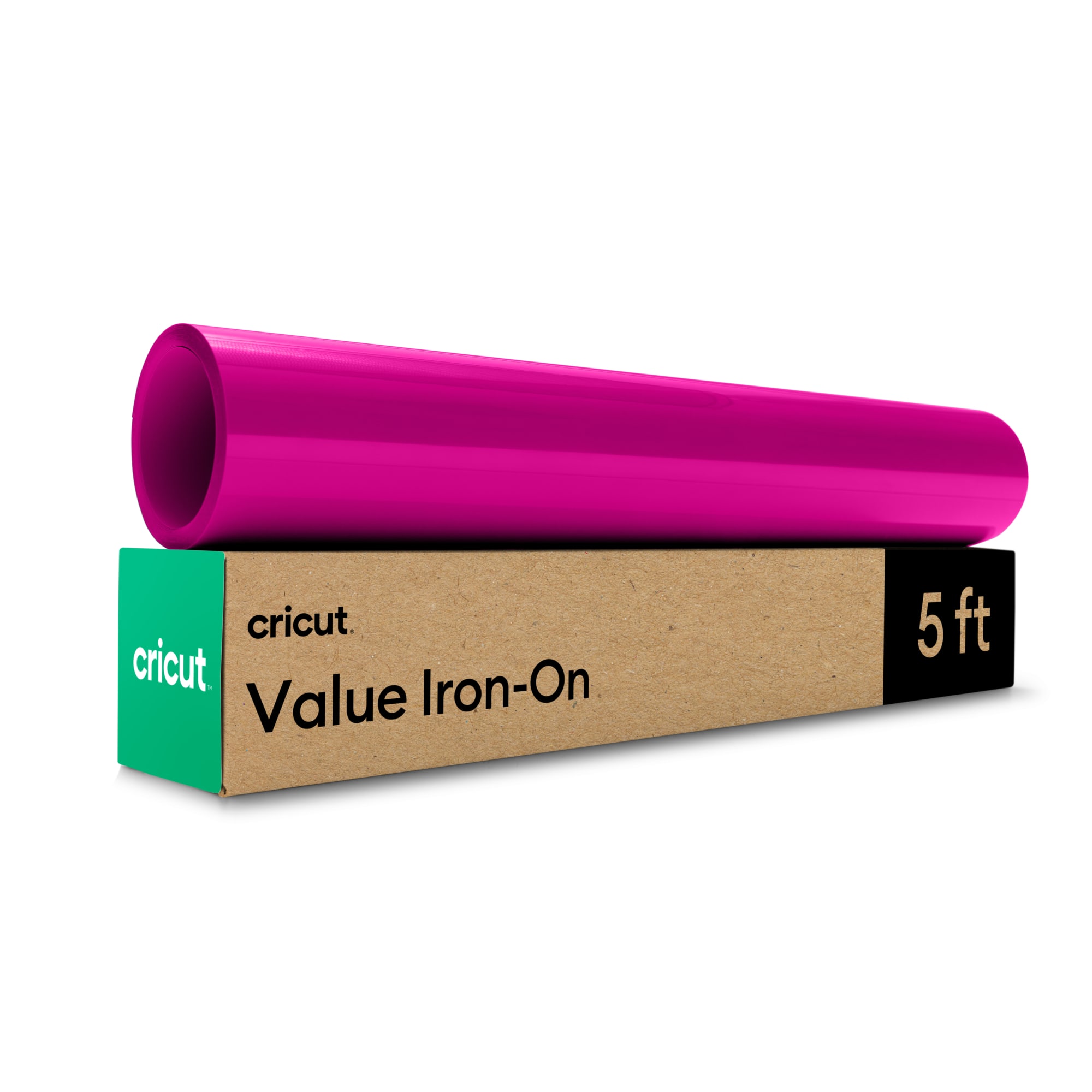 Cricut - Value Iron-on Heat Transfer Vinyl - 12 in x 5 ft - Magenta price history on PriceWatchPro