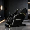 Front. KoziSense - KZ-605 4D Massage Chair,Deep Zero Gravity,Thai Stretch,Auto Extension Legrest,Back and Front Heat,FREE Inside Delivery - Black.