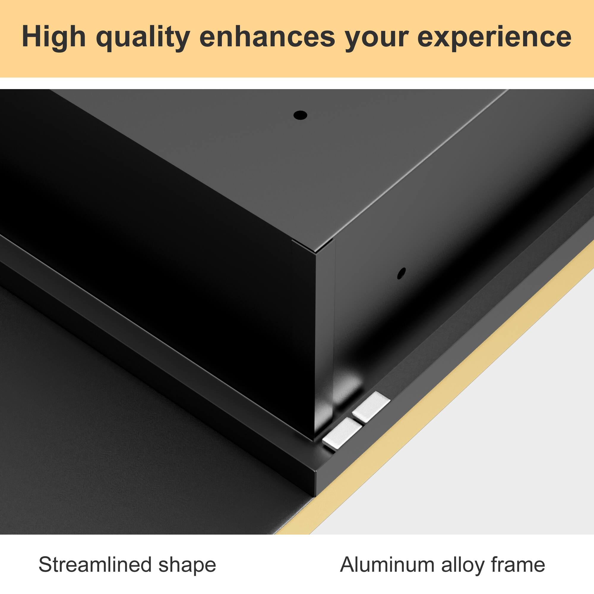 High quality enhances your experience

Streamlined shape

Aluminum alloy frame