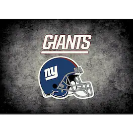 Imperial - New York Giants 3'10" x 5'4" Distressed Rug - Black
