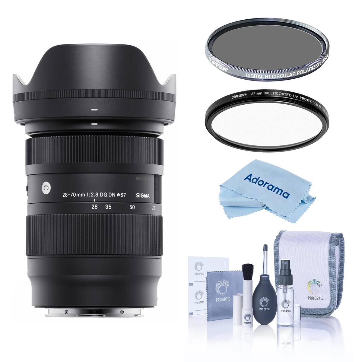 TIFFEN Us DIGITAL HT CIRCULAR POLARIZER POL 67mm MULTICOATED UV PROTECTION 999272 28-70mm 1:2.8 DG DN 67 SIGMA - 28 35 50 70 Adorama PIDOPTIC PROGFSC PRO OPTIC PRO OPTIC PO IE - E