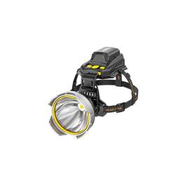 Cluzine - Motion Sensor LED Headlamp, Rechargeable Super Bright Head Light Long Endurance for Outdoor Fishing Camping - Black