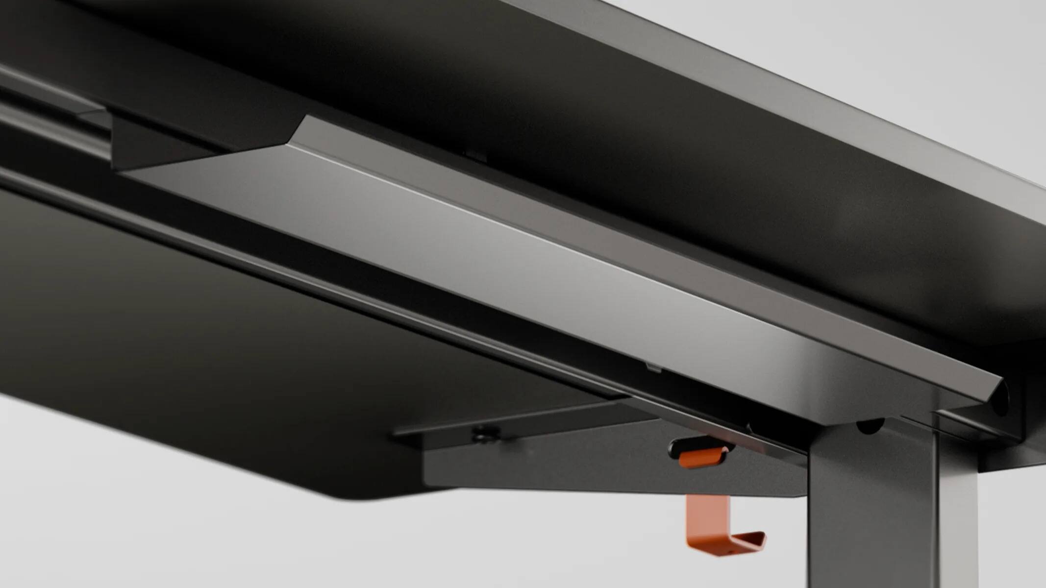 Alt View 1. Autonomous - Autonomous Desk 5 Electric Standing Desk 48x24 Meteor Grey - Autonomous Desk 5 - Grey.