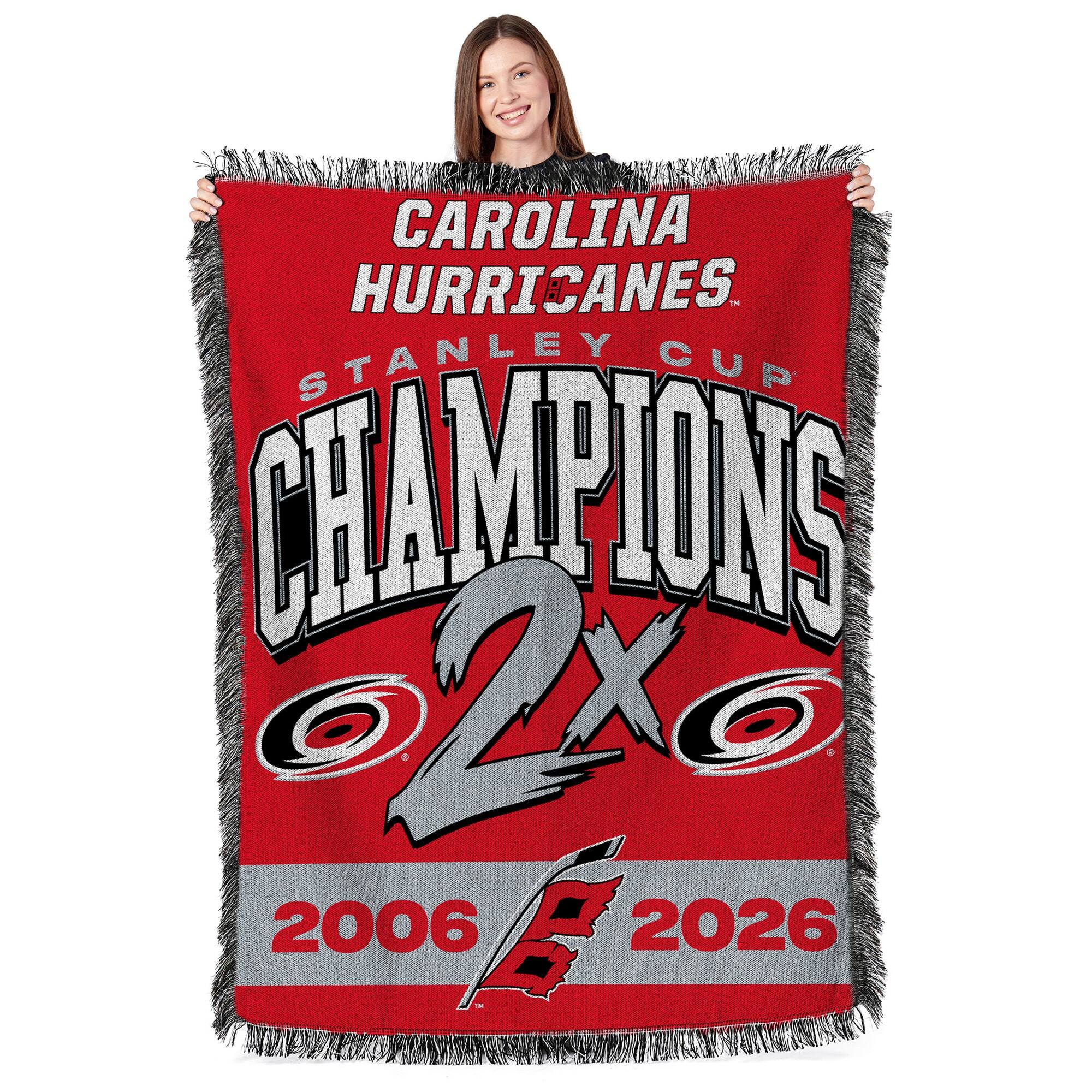 CAROLINA HURRICANES  
STANLEY CUP CHAMPIONS  
2X  
2006  
2026
