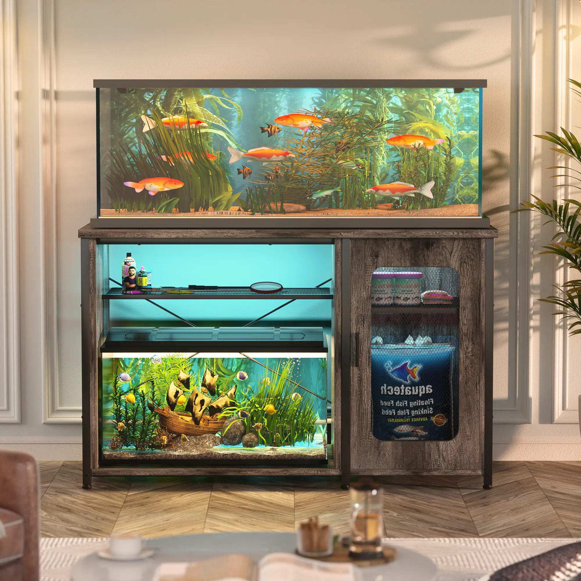 Aquatech Feed Fish Floating Feed Fish Sinking TECHIGLAG CP