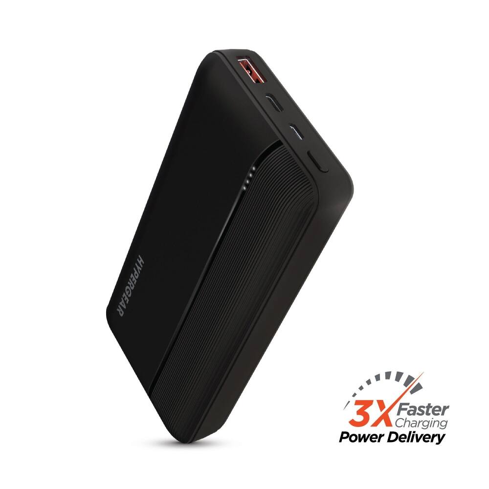 HYPERGEAR  
3X Faster Charging Power Delivery