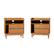 Front Zoom. Walker Edison - Boho Solid Wood Nightstand (set of 2) - Caramel.