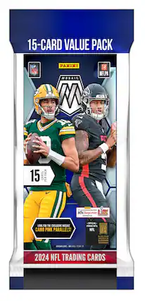 15-Card Value Pack
NFL Panini Mosaic
15 Cards Pack Per ...
Look for the Exclusive Mosaic Camo Pink Parallels!
Official Doop Panini NFTs
NFL Trading Cards
2024 NFL Trading Cards
Jordan Love - Michael Penix Jr.
NFLPA
NFL
Panini
KFA Reporter
NFT
Blockchain Technology
