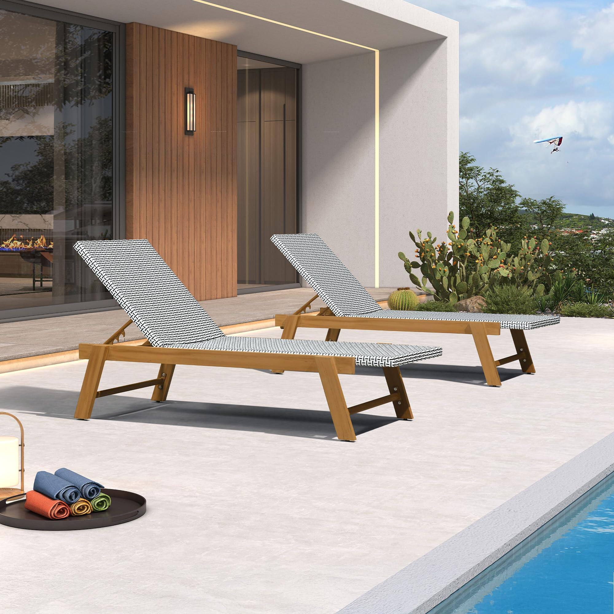 White（Teak Frame）