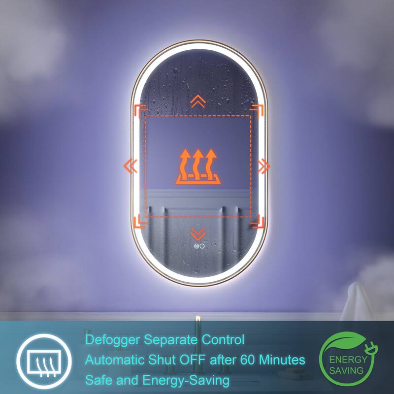 Defogger Separate Control  
Automatic Shut OFF after 60 Minutes  
Safe and Energy-Saving