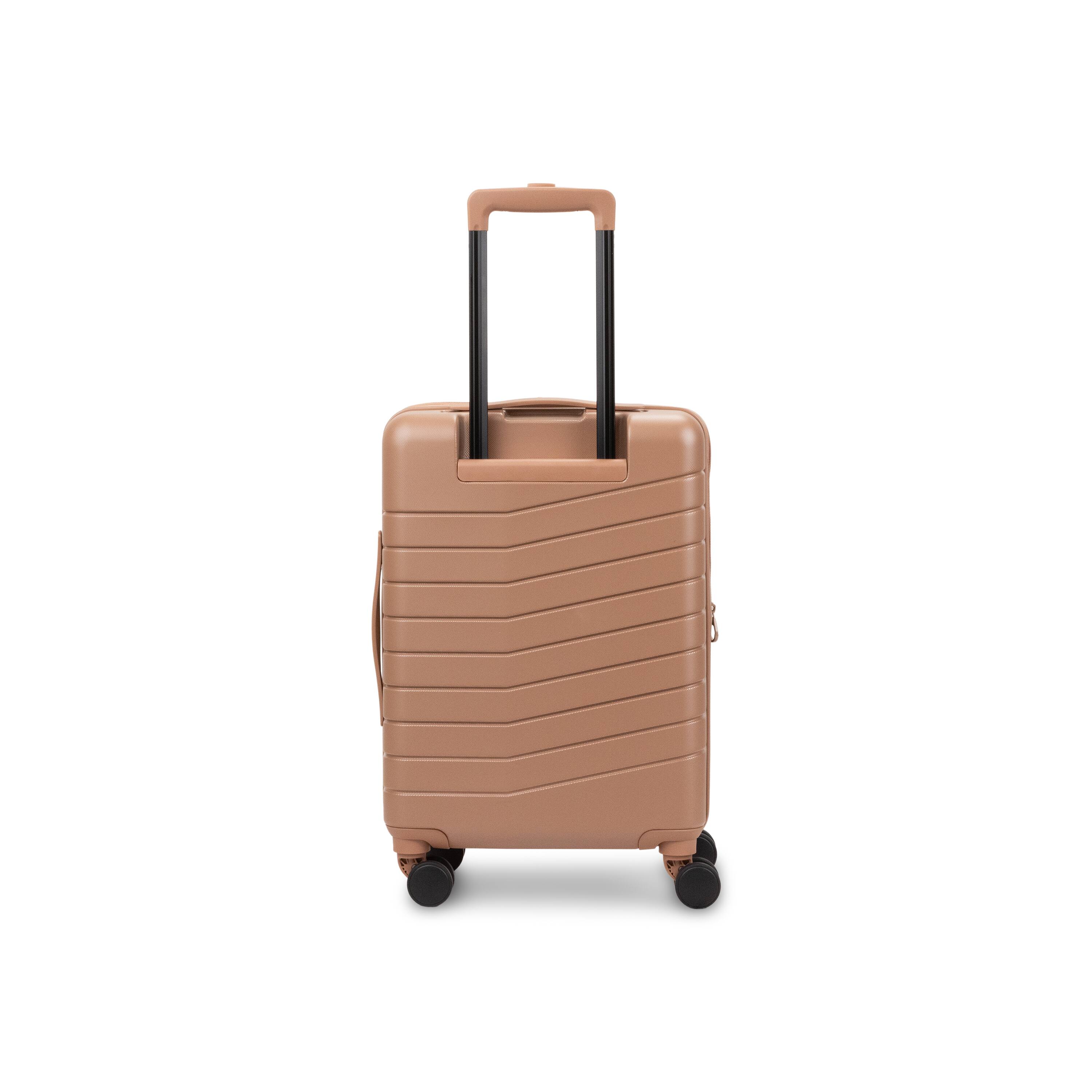 Alt View 3. Bugatti - Bugatti Munich Pro 3 Piece Hardside Luggage Set - MOCHA.