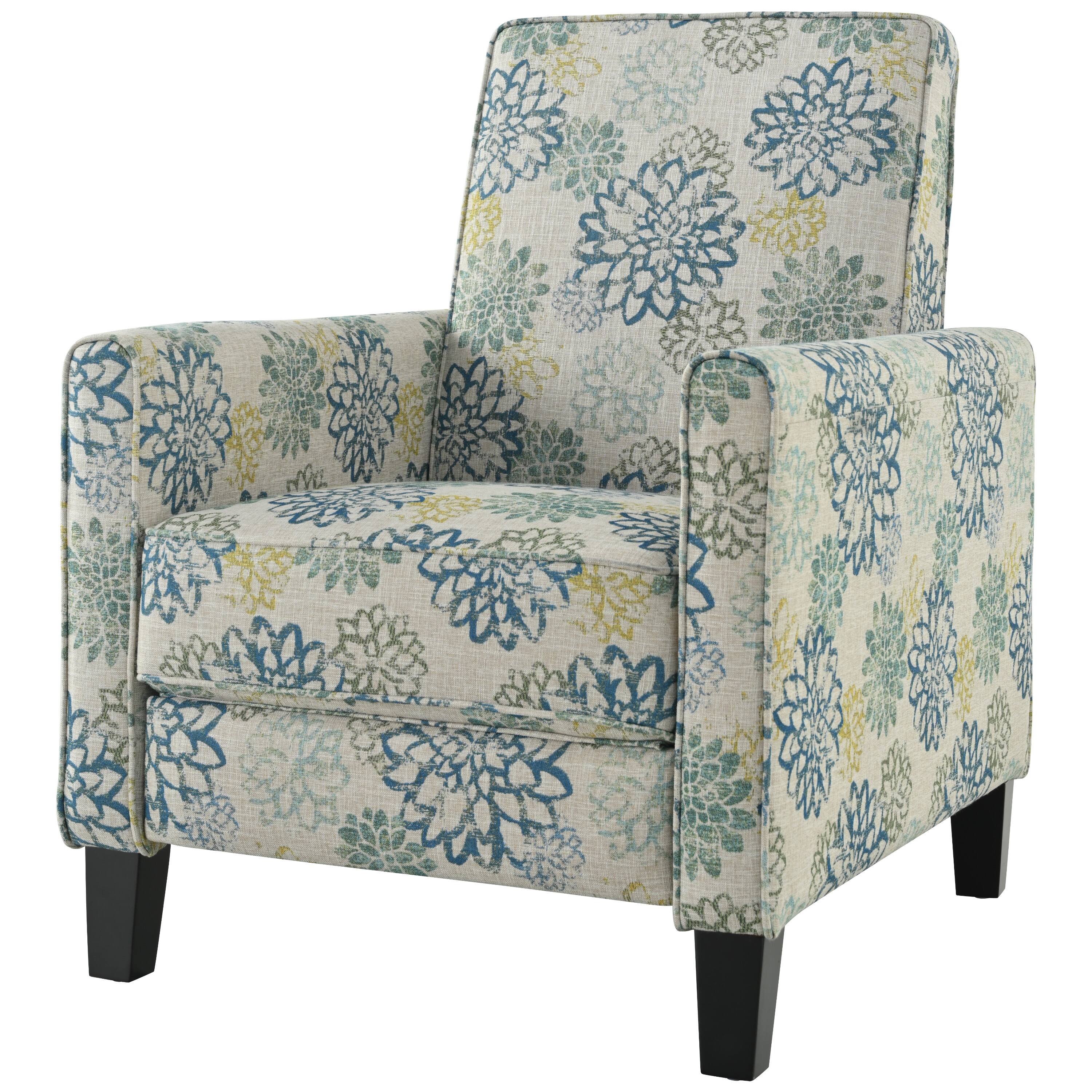 Alt View 5. TinyHomie - 275 Push Back Recliner Chair Upholstered Recliner Armchair - Blue.