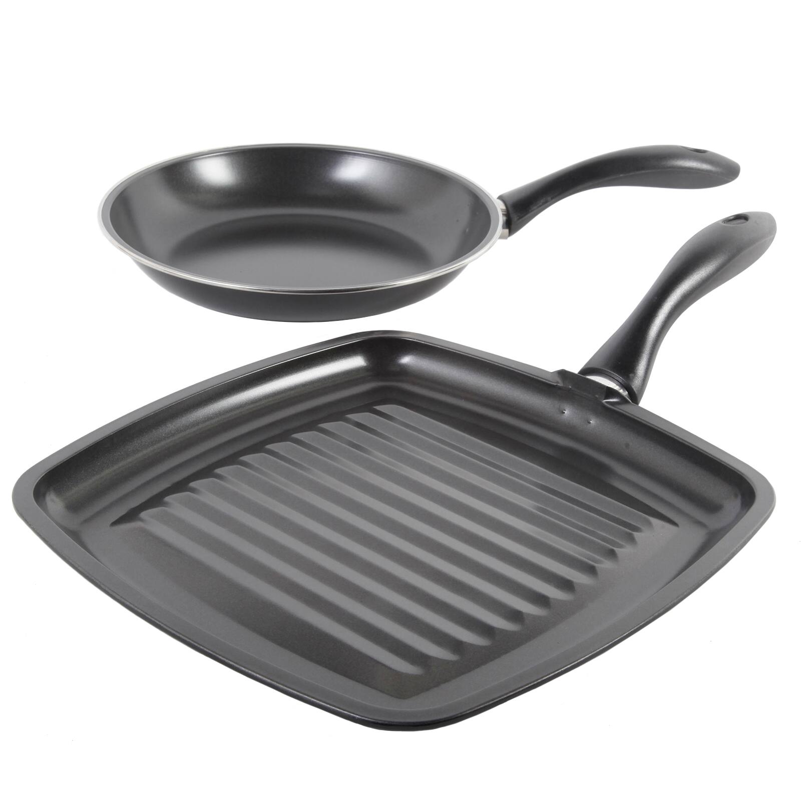 Alt View 5. Gibson - Gibson Westleton  2 piece Cookware Set Black - Black.