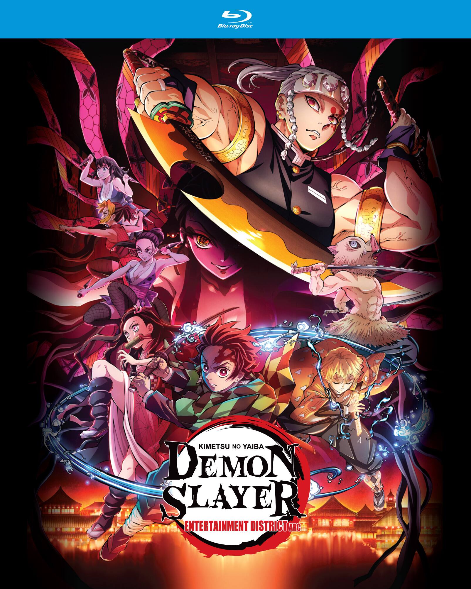 Alt View 1. Demon Slayer: Kimetsu No Yaiba: Entertainment District Arc   - BLU-RAY.