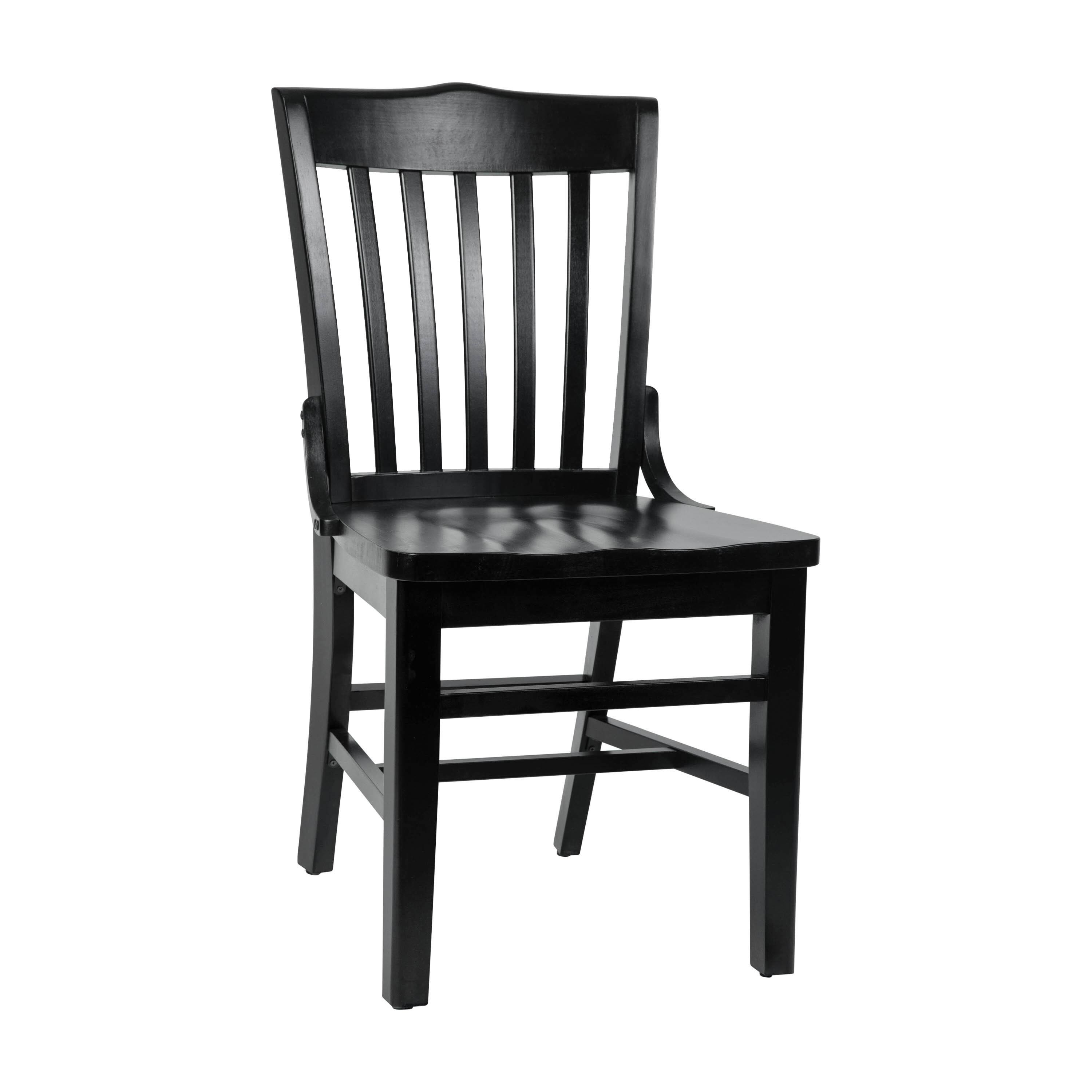 Wood Back Chairs
