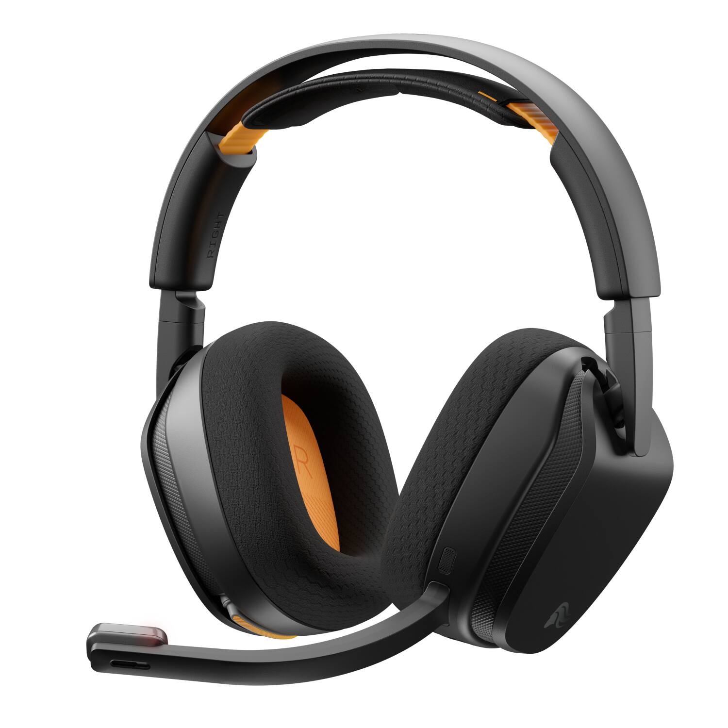 Alt View 9. Glorious - GHS Wireless InfinitePlay 2.4/Bluetooth Over-Ear Wireless Gaming Headset + Base Station for PC, PS5, PS4 and Switch - Black.