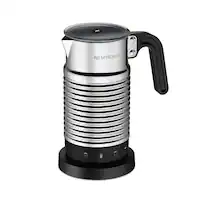 Nespresso - Aeroccino 4 Milk Frother - Stainless Steel - Front_Zoom