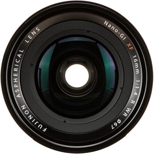 LENS ASPHERICAL FUJINON Nano-GI XF 16mm 1:1.4 R WR 67