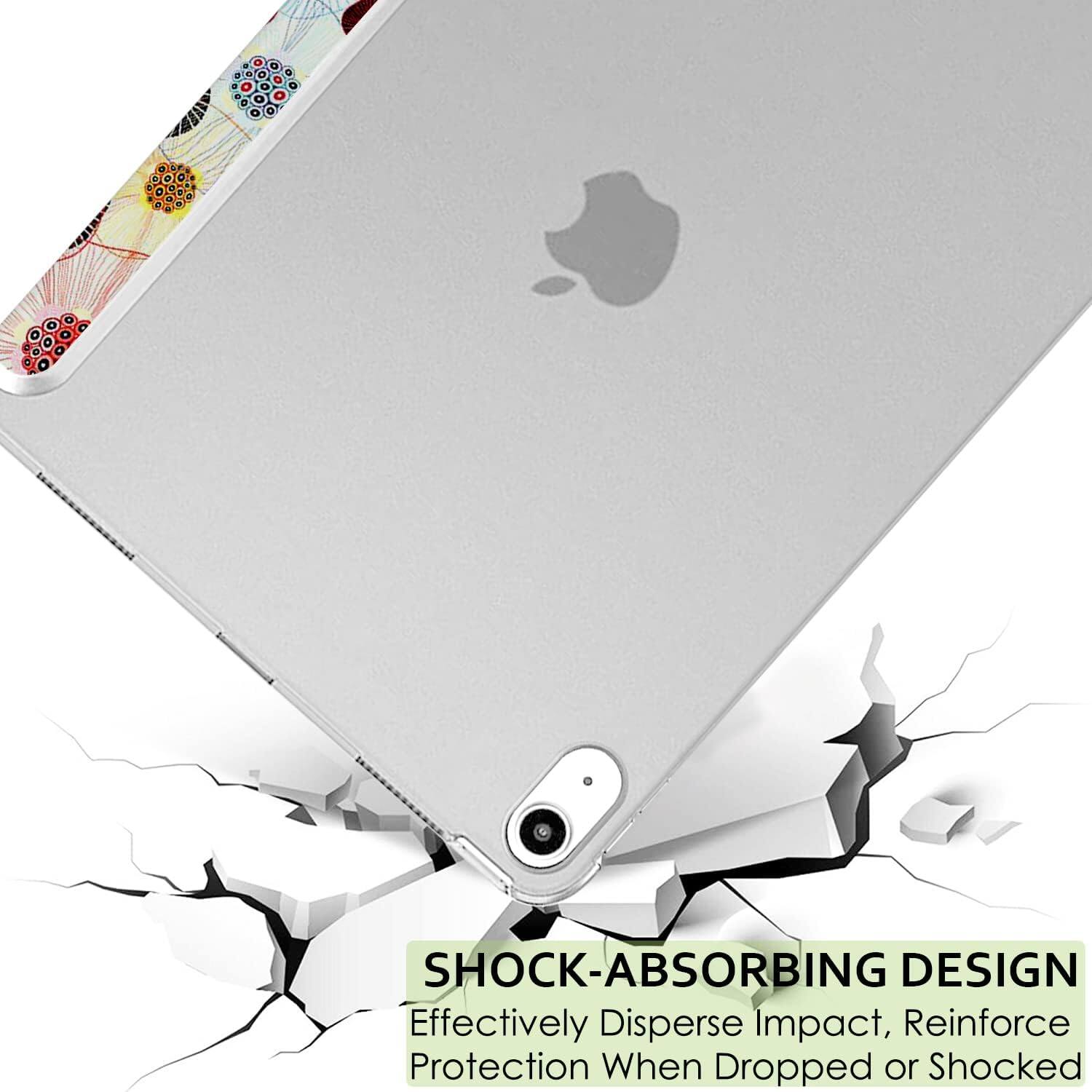 SHOCK-ABSORBING DESIGN  
Effectively Disperse Impact, Reinforce Protection When Dropped or Shocked