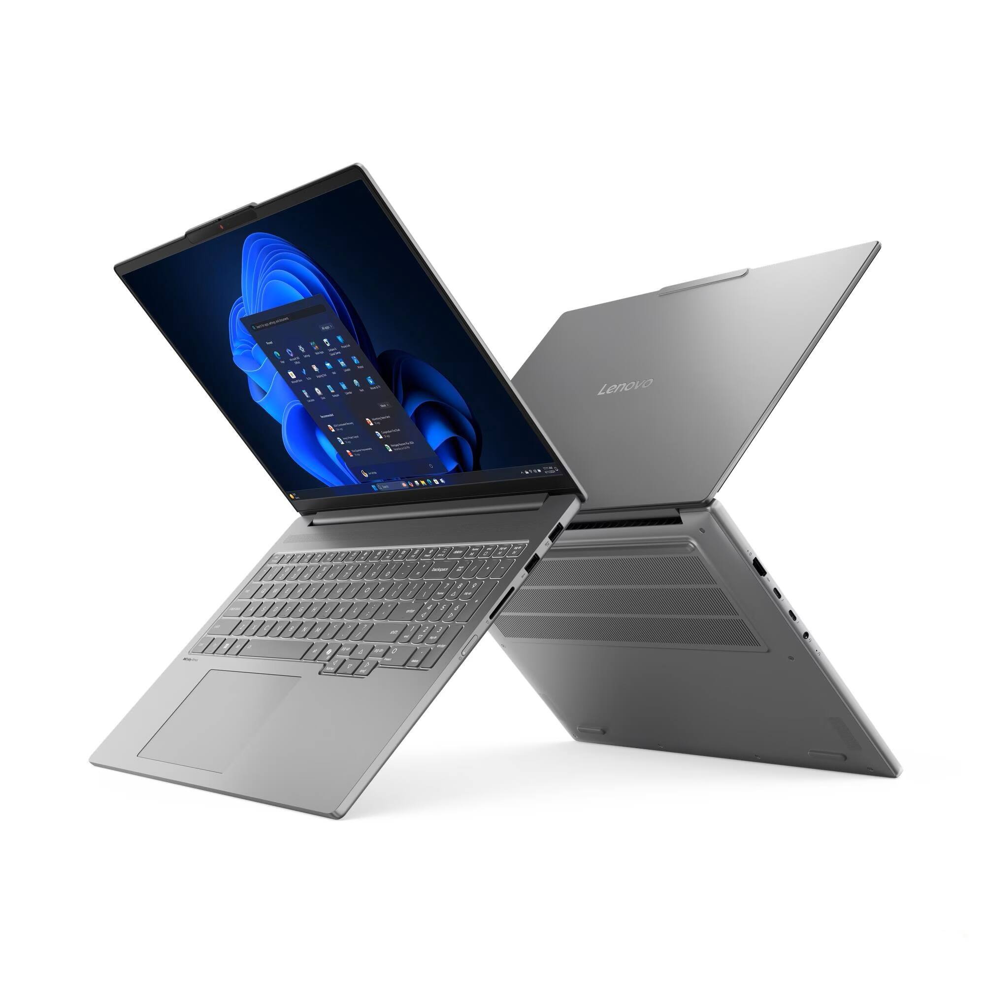 Alt View 2. Lenovo - IdeaPad Pro 5i 16" 2.8k OLED Touch Intel Core Ultra 9 285H 2.9 GHz up to 4.50 GHz 32GB 1TB SSD RTX 5050 Windows 11 Home - Gray.