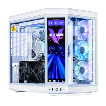 Velztorm LCD Praetix Gaming Desktop (i9 14900K, 64GB, 2TB SSD, RTX Velztorm LCD Praetix Gaming Desktop (i9 14900K, 64GB, 2TB SSD, RTX