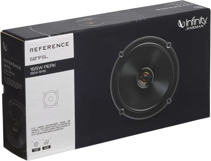 Infinity REF607FSL EZFit 6 1/2” Coaxial car audio speaker Shallow