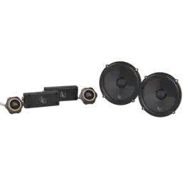 Infinity - KAPPA603CF 6 1/2” two-way car audio component system w/gap switchable crossover / No grill - Black