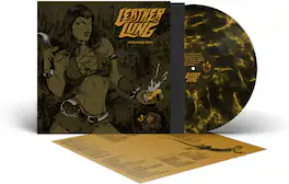 Leather Lung - Graveside Grin - Black & Yellow Marble - VINYL LP