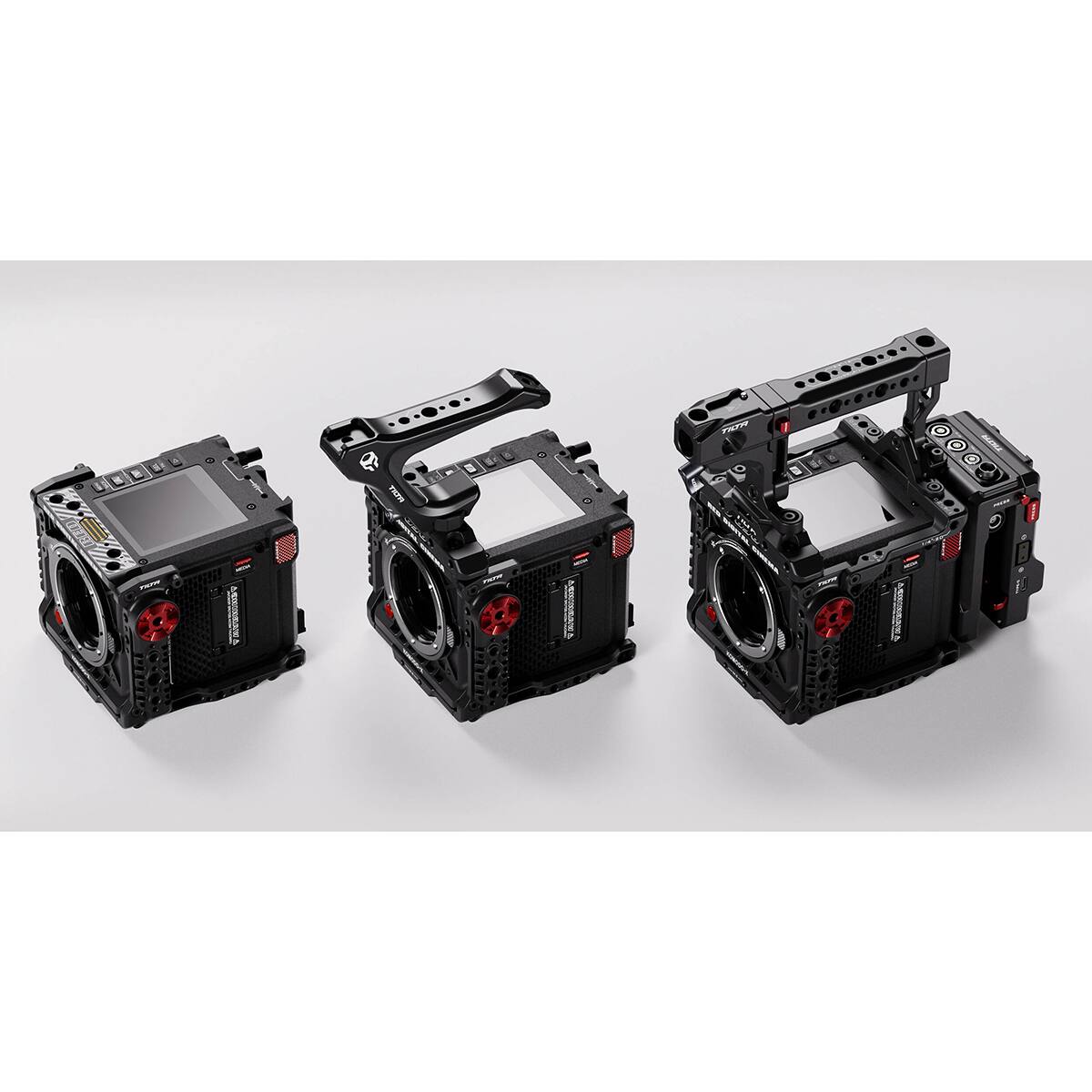 Alt View 3. Tilta - Tilta Full Camera Cage Basic Kit for RED KOMODO-X, Black.