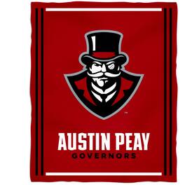 Vive La Fete - Austin Peay State Governors 36'' x 48'' Children's Mascot Plush Blanket - Multicolor