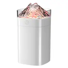 Cluzine - 400ml Mini Humidifier, 7-Color Light, 2 Modes with USB-C for Bedroom & Travel