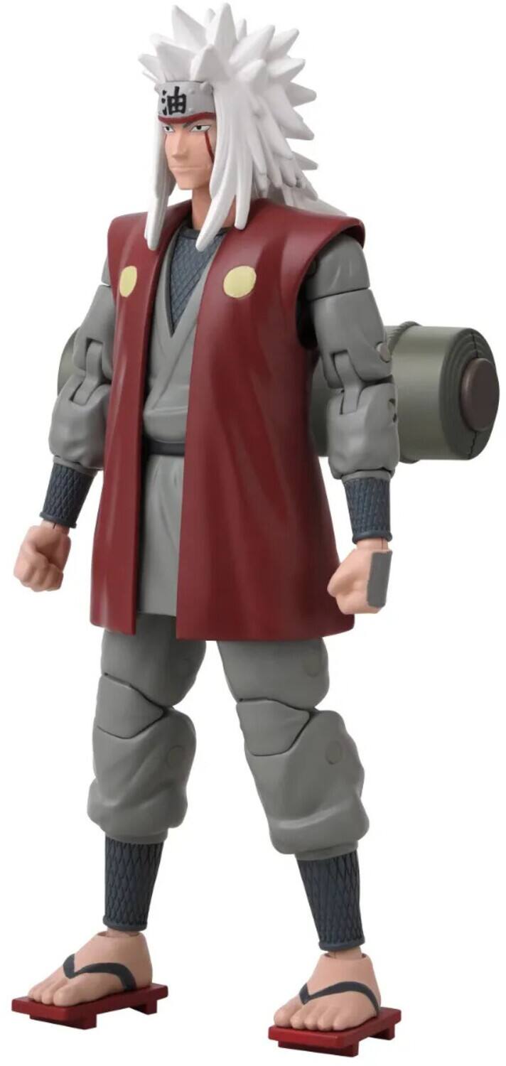Alt View 1. Bandai - ANIME HEROES - Naruto Uzumaki - Jiraiya Action Figure - Multicolor.