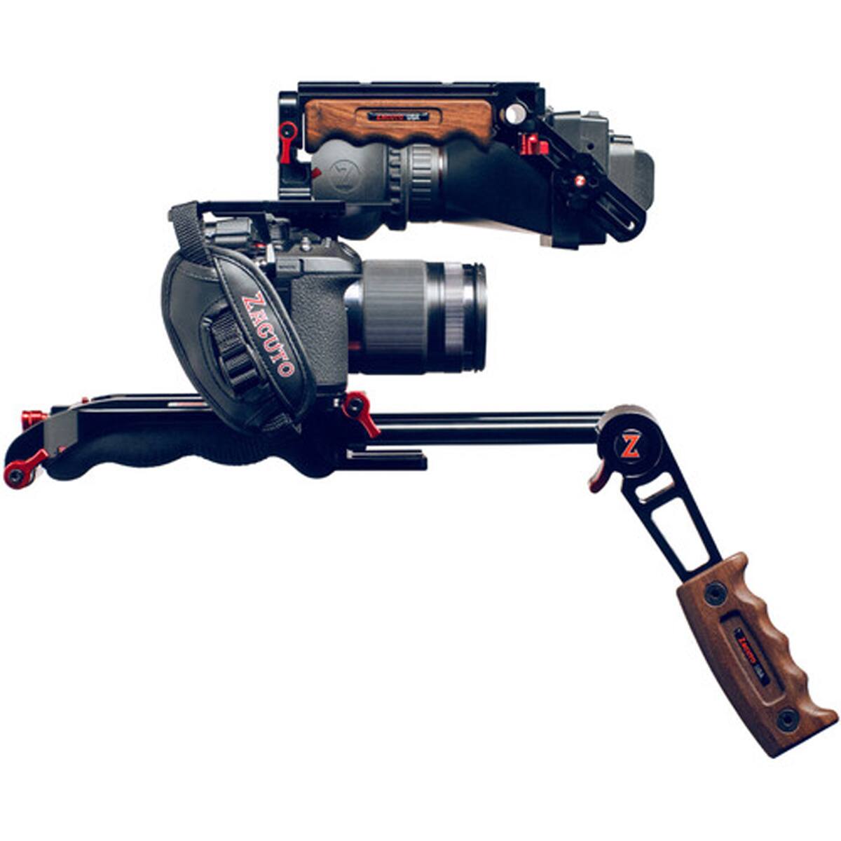 Alt View 1. Zacuto - Zacuto ACT Recoil Rig for Panasonic GH6 Camera Cage.