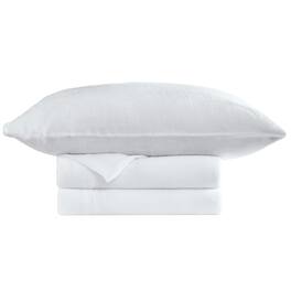 Sweet Home Collection - Ultra Soft Microplush Solid Fleece Sheet Set, Twin - White